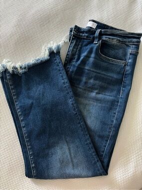 Velvet Women's High-Rise Dark Blue Denim Jeans